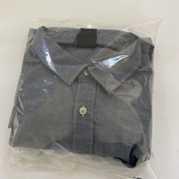The North Face Denim Button Down Collared Shirt Men’s Large Workwear Preppy - Picture 9 of 9